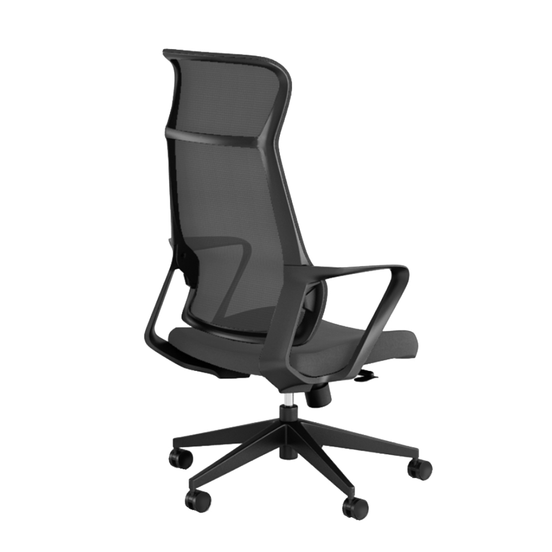 OPRA CHAIR DESK FABRIC GREY 59x61xH130cm PRC