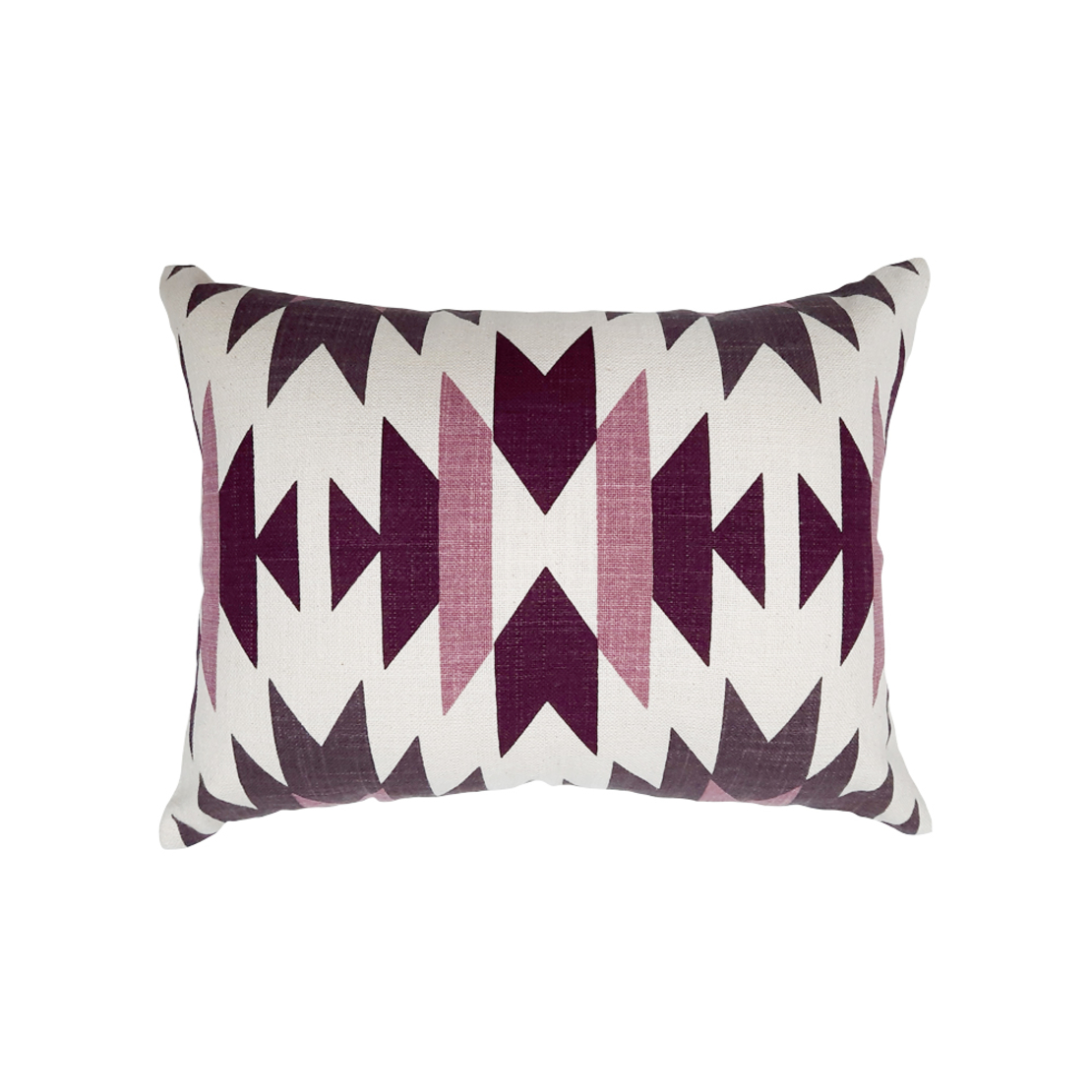 INDU DECOR CUSHION FABRIC DUSTY PINK BORDEAUX 30x4