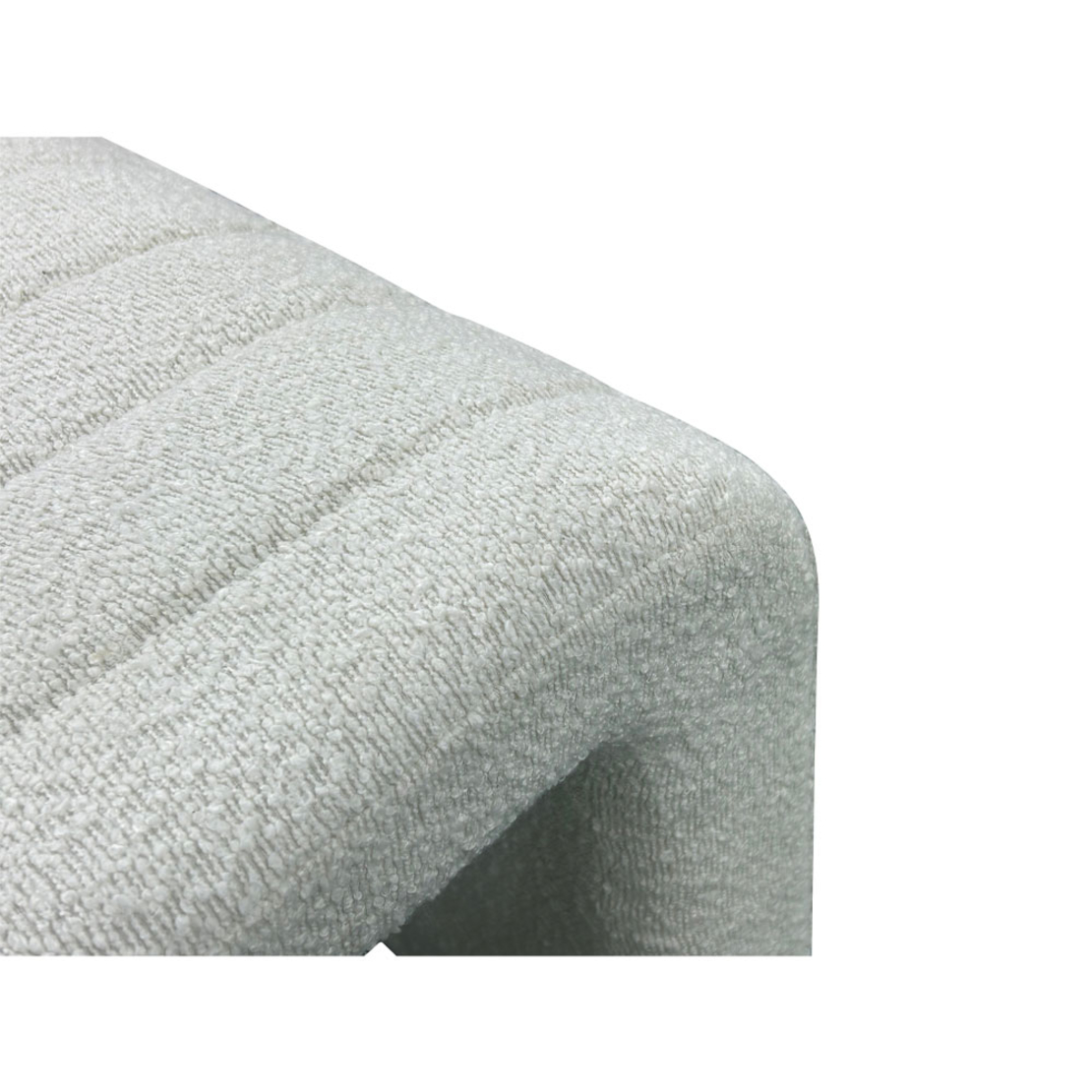 GATE STOOL FABRIC WHITE E1 PRC