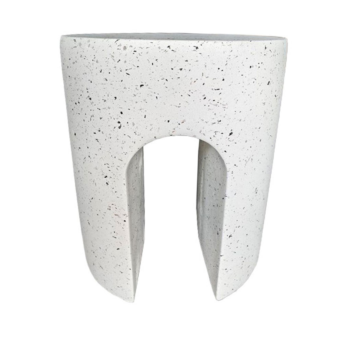 NEST 2 SIDE TABLE MgO TERRAZZO 40x40xH47cm PRC