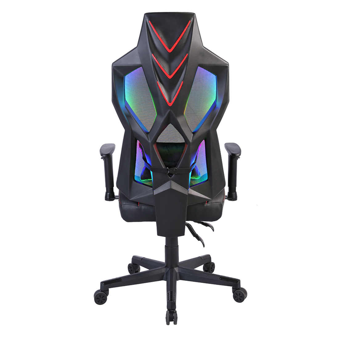 STORM GAMING CHAIR DESK FABRIC BLACK NYLON RED PP 50x73xH135cm PRC