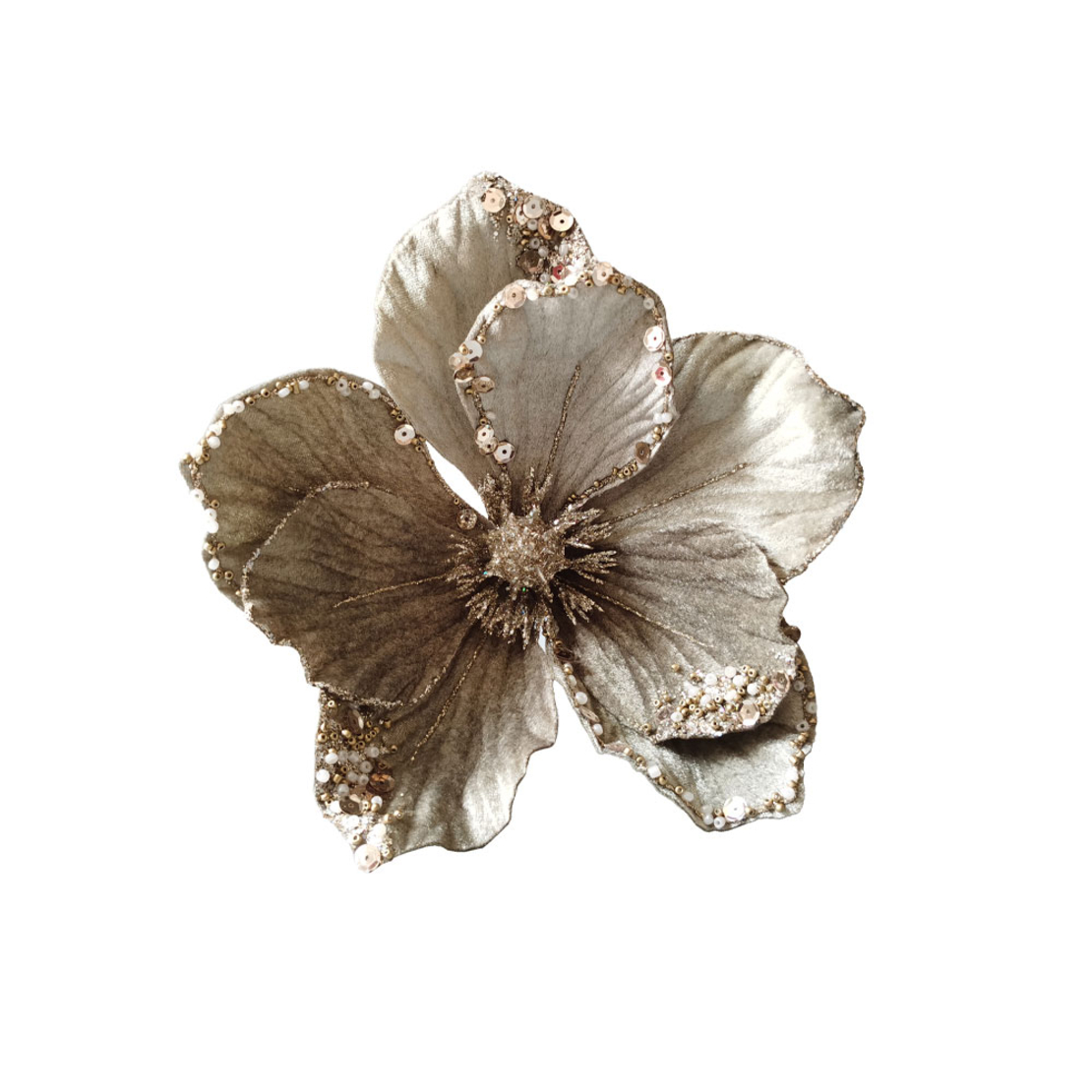 XMAS OH DEER FLOWER FLOWER CHAMPAGNE PRC