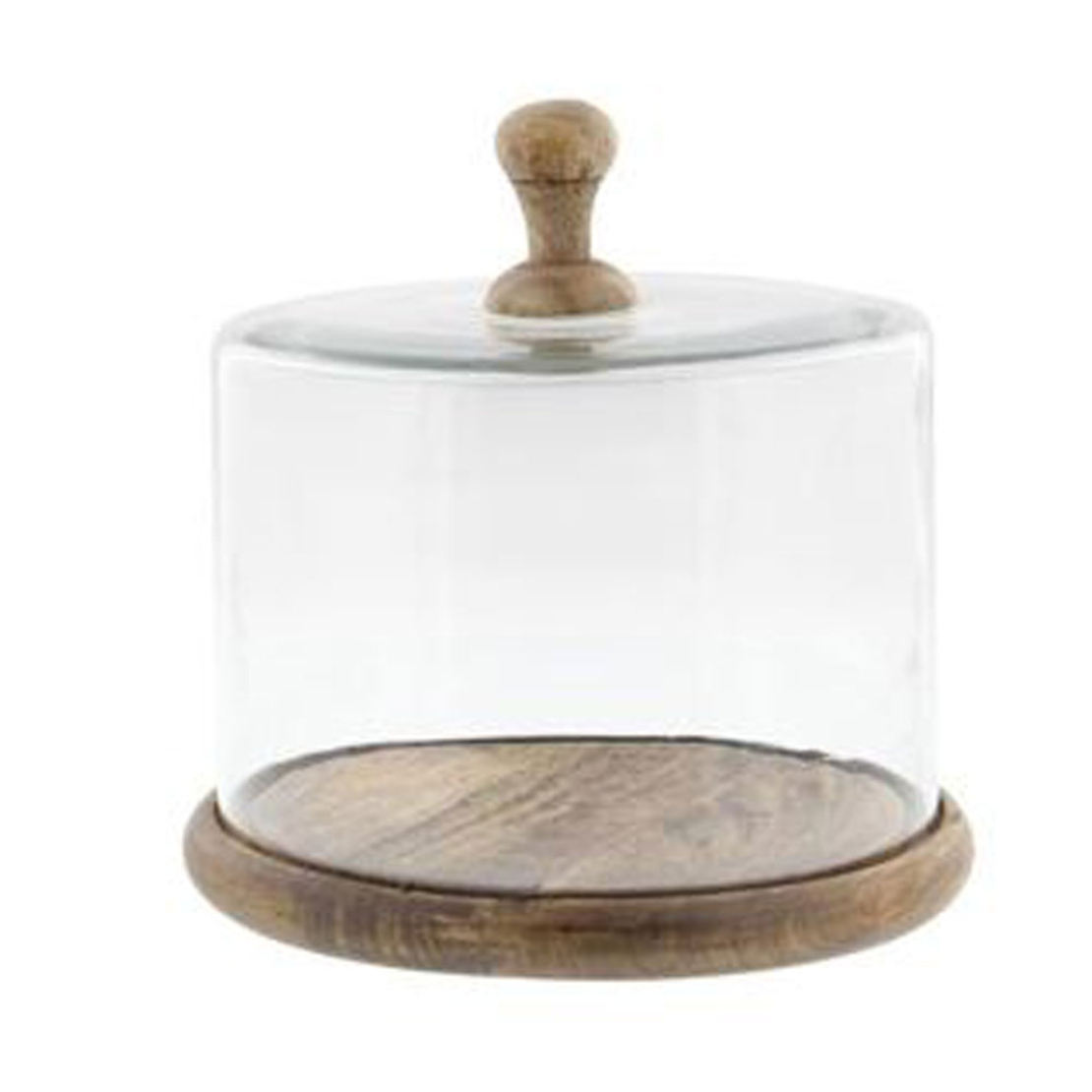 ARGO COUP WOOD GLASS NATURAL TRANSPARENT D22xH20cm