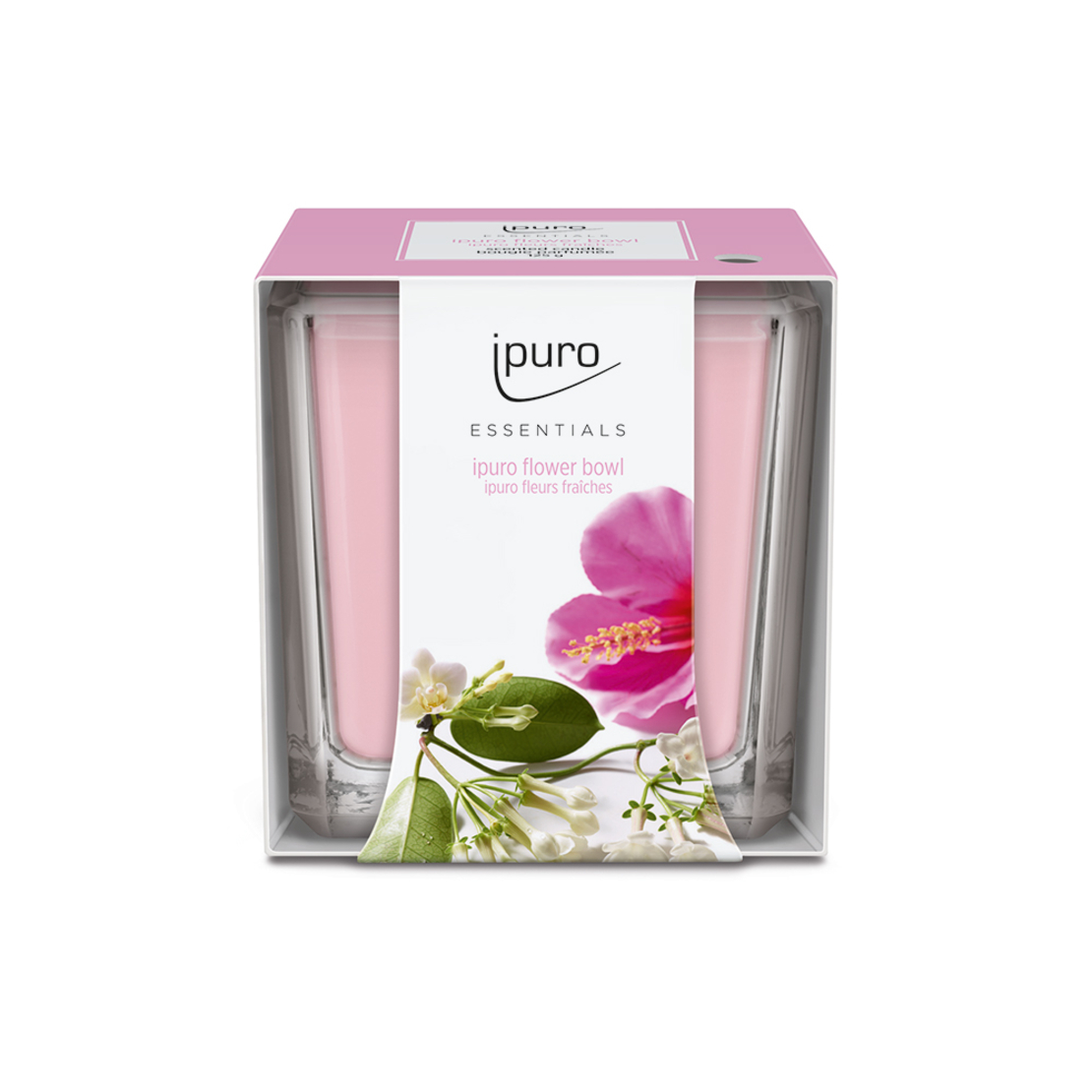 IPURO ESSENTIALS FLOWER BOWL CANDLE 125gr