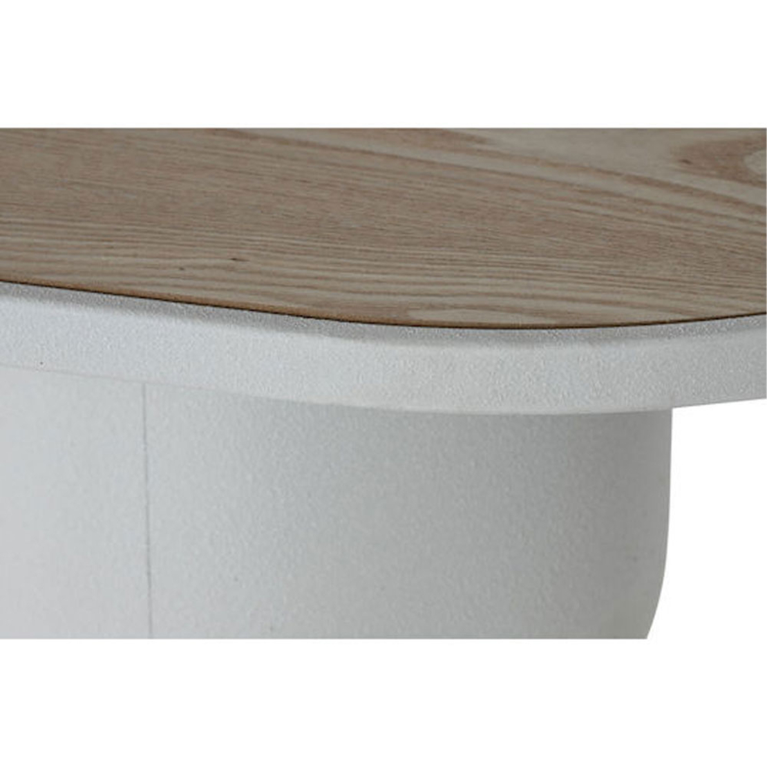 UP & DOWN CONSOLE METAL WHITE NATURAL MDF 150x45xH