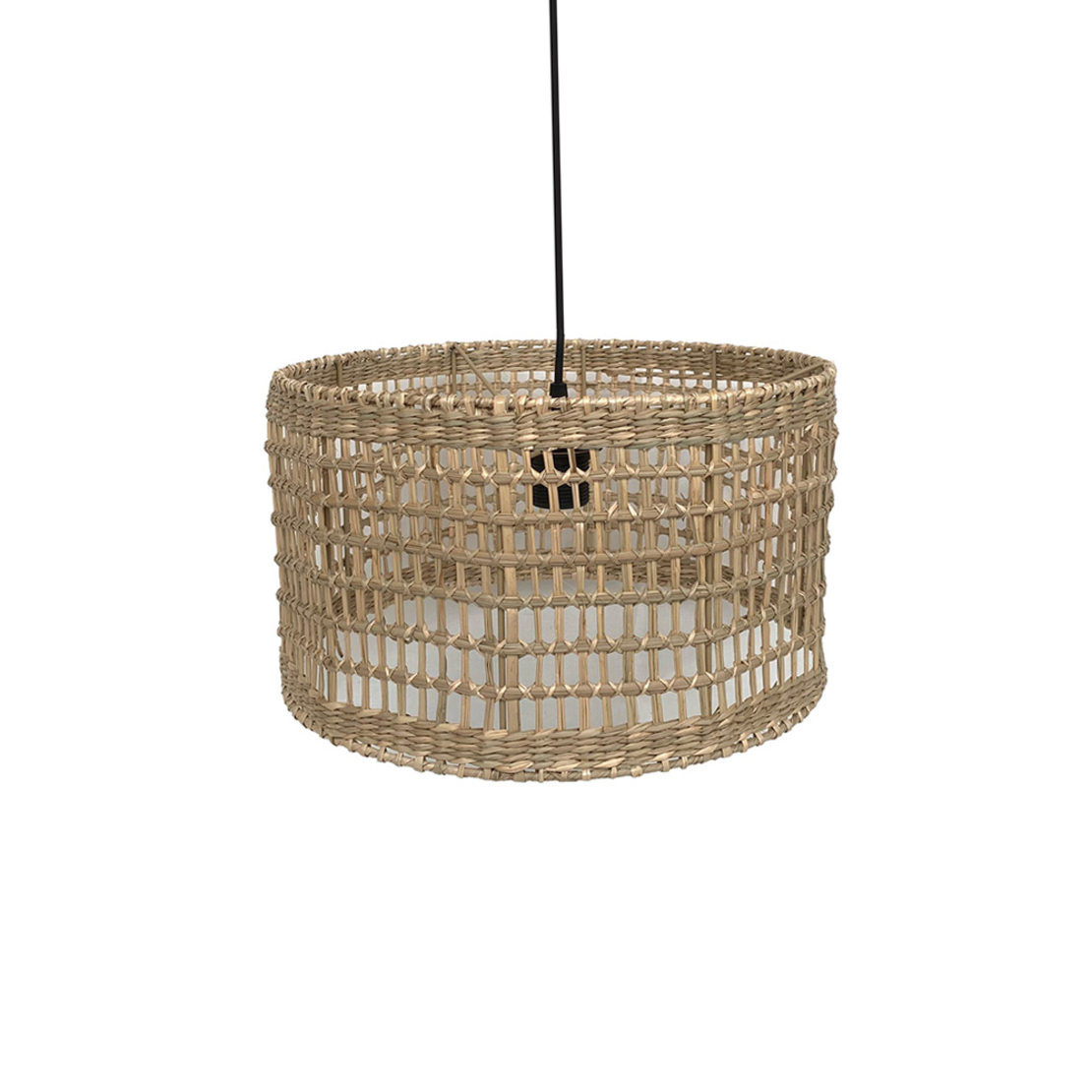 PAROS LAMP PENDANT SEAGRASS NATURAL 35x35xH20cm VN