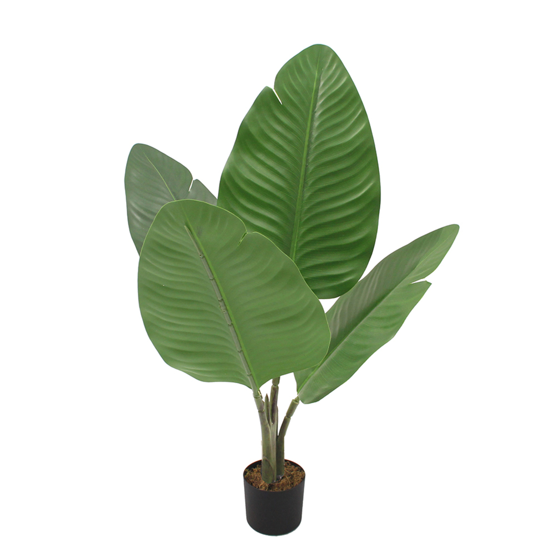 BANANA ARTIFICIAL PLANT IN POT PEVA GREEN H50cm PR