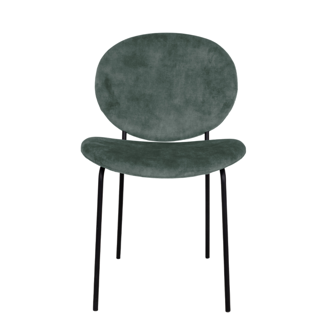 BEETLE CHAIR FABRIC WATER GREEN METAL E1 PRC