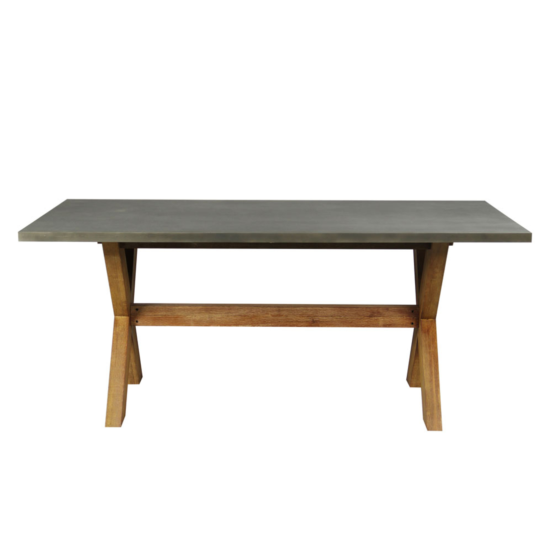 CALDERA TABLE FIBER CEMENT CEMENT NATURAL 180x90xH