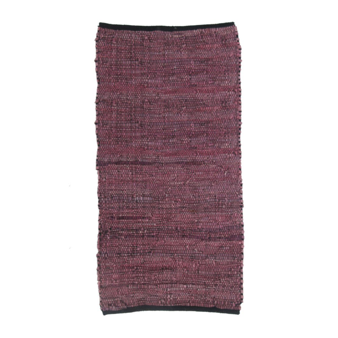 PLUM CARPET LEATHER PURPLE 70x150cm IN