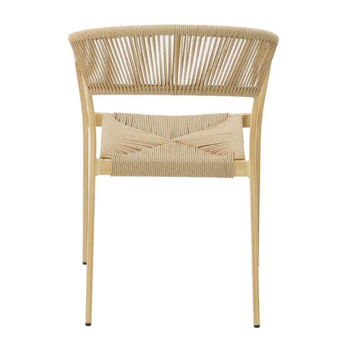 WIZARD ARMCHAIR ALUMINIUM NATURAL 56x59,5xH80cm PRC