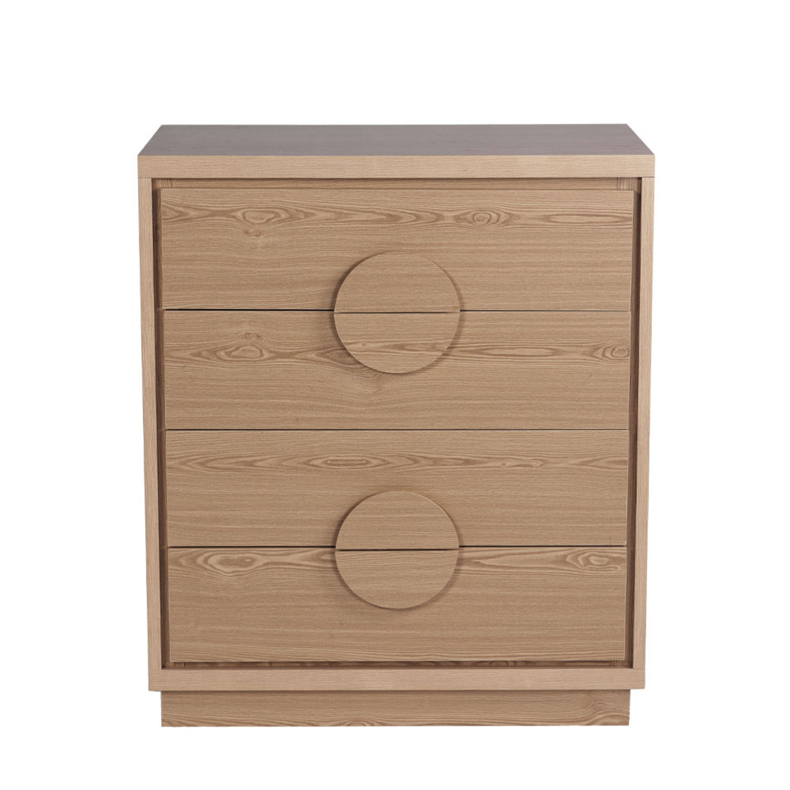 AXIS COMMODE 4DRAWERS CHIPBOARD NATURAL E1 PRC