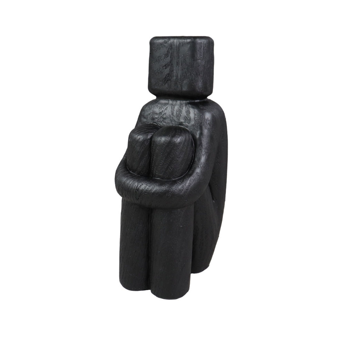 SEDUTO.III DECORATION BODY 9.5x7.5x20 POLYRESIN BLACK