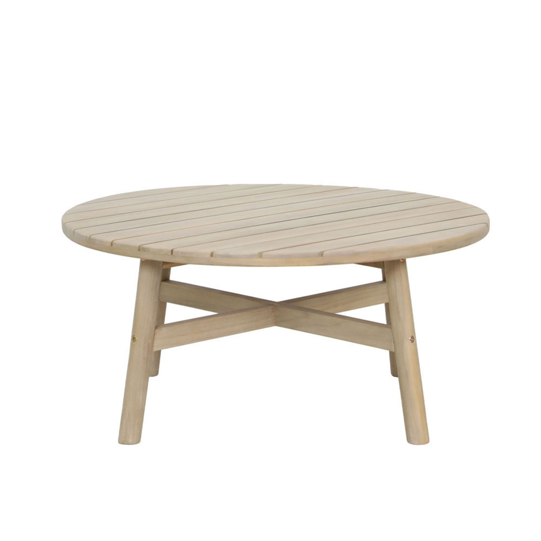 LANAI COFFEE TABLE WOOD ACACIA NATURAL 80x80xH38cm