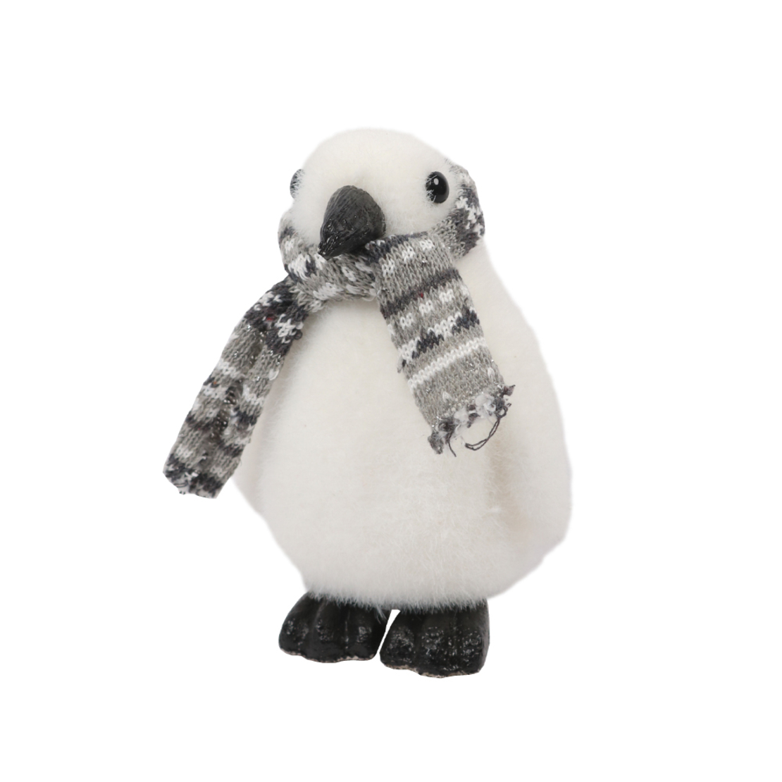 XMAS TITCH BEAR 2 PENGUIN POLYFOAM PLASTIC WHITE G