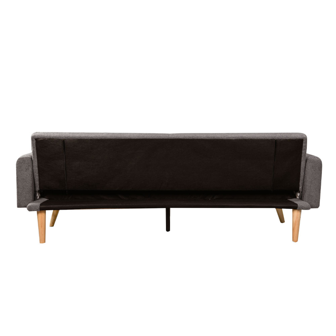 PANTA SOFA BED 3SEAT FABRIC GREY DARK E1 PRC