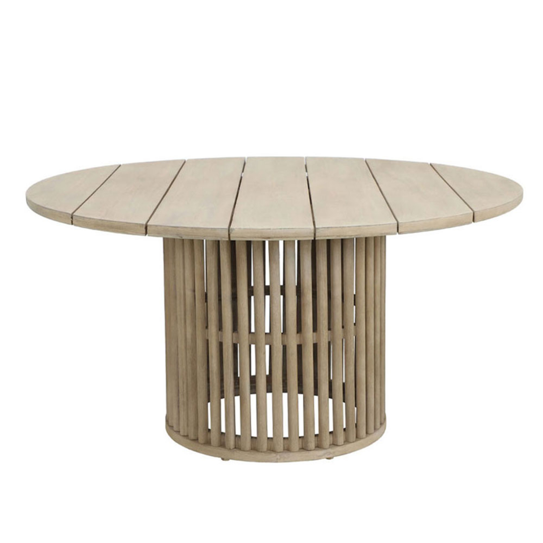 SUMATRA TABLE WOOD ACACIA NATURAL 150x150xH76cm VN