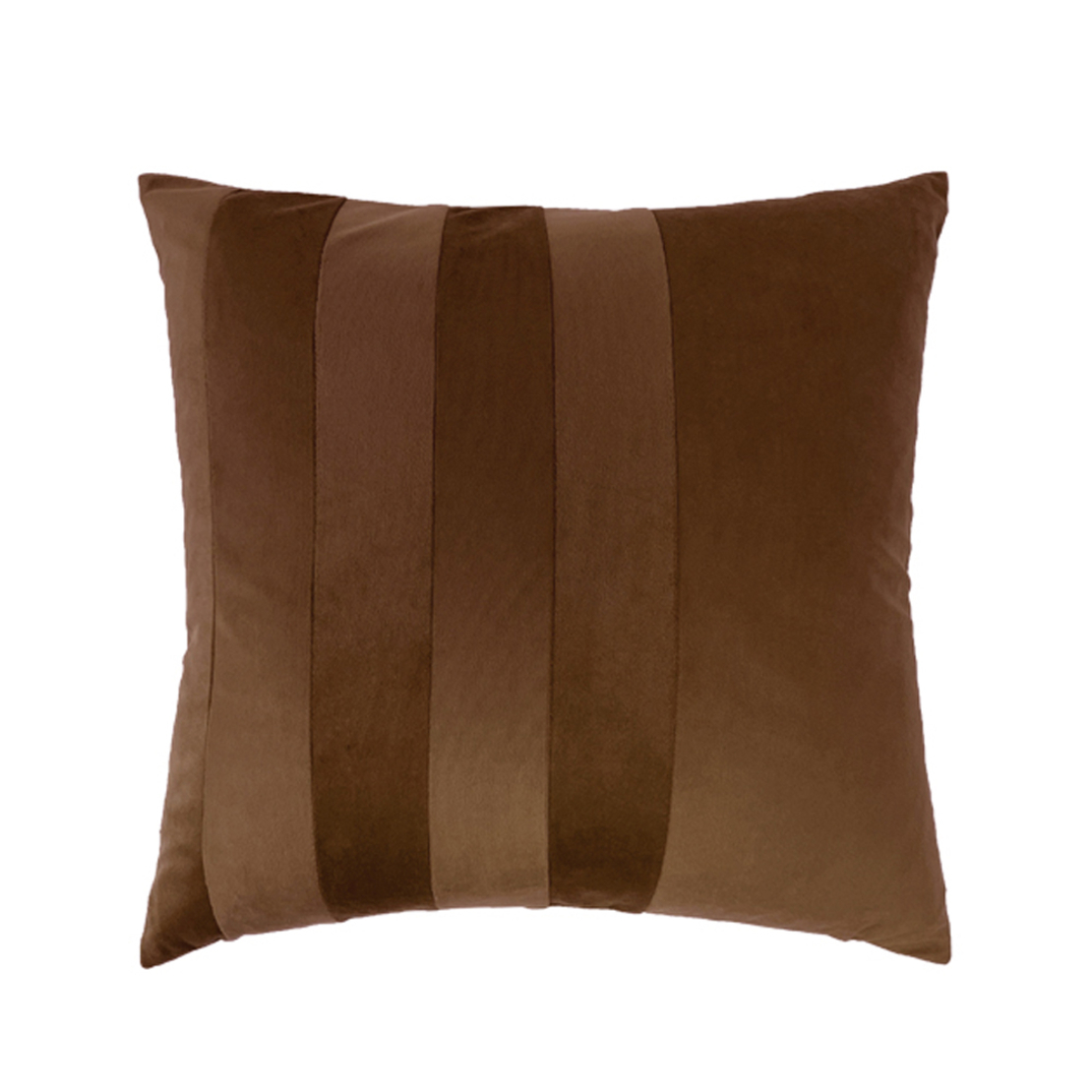 SERI DECOR CUSHION VELVET BROWN 45x45cm PRC