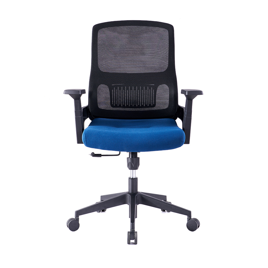 STABILO CHAIR DESK FABRIC BLACK BLUE 47,5x43xH110cm E1 PRC