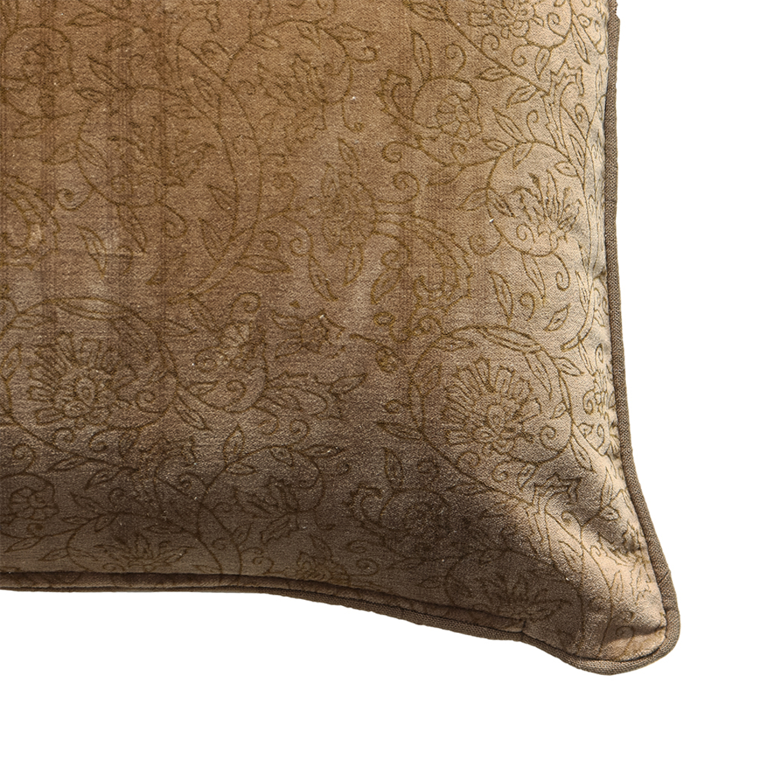 HOMBURG B DECOR CUSHION COTTON VELVET GOLD 50x50 I
