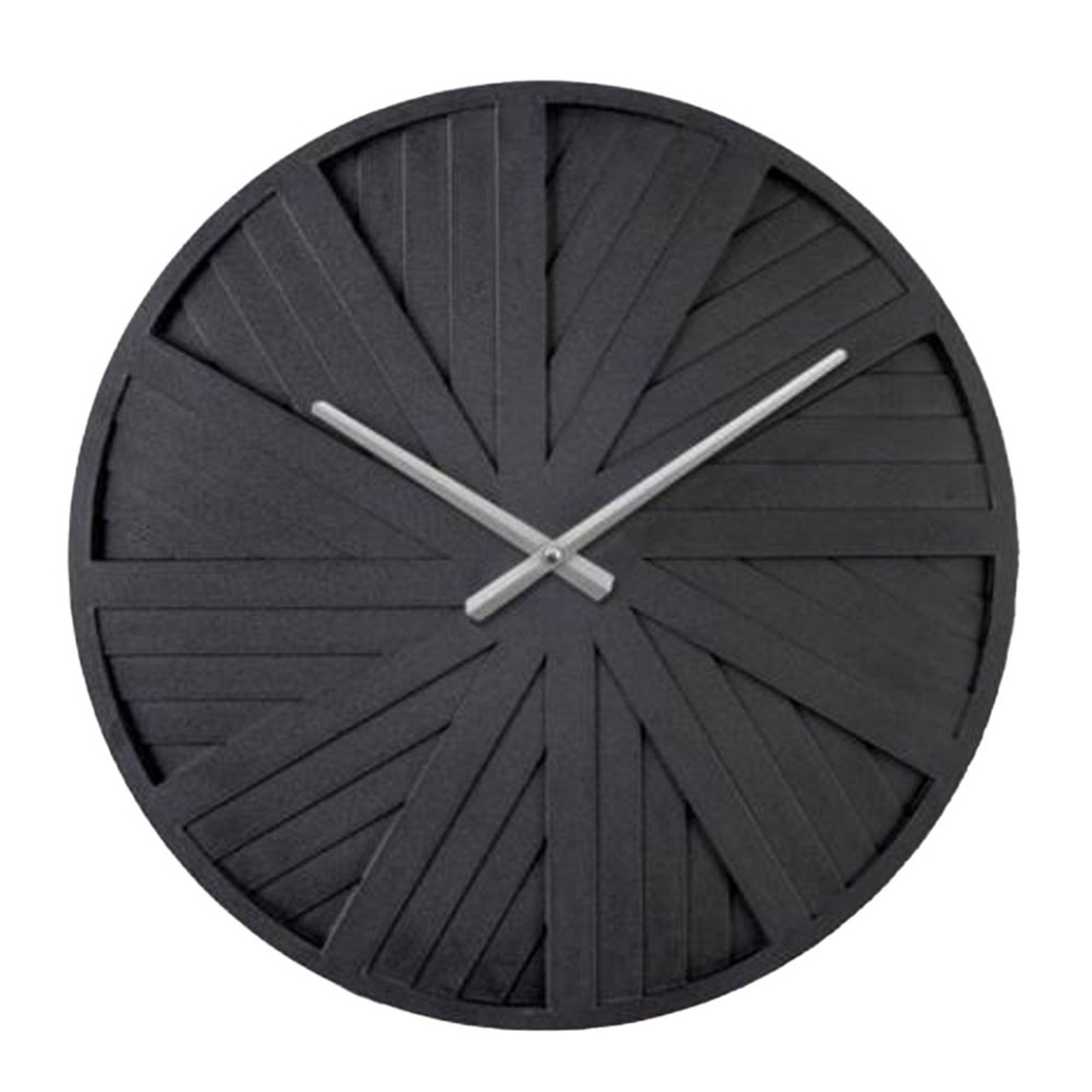 HAARLEM 1 CLOCK WALL MDF BLACK D50xH3,5cm PRC