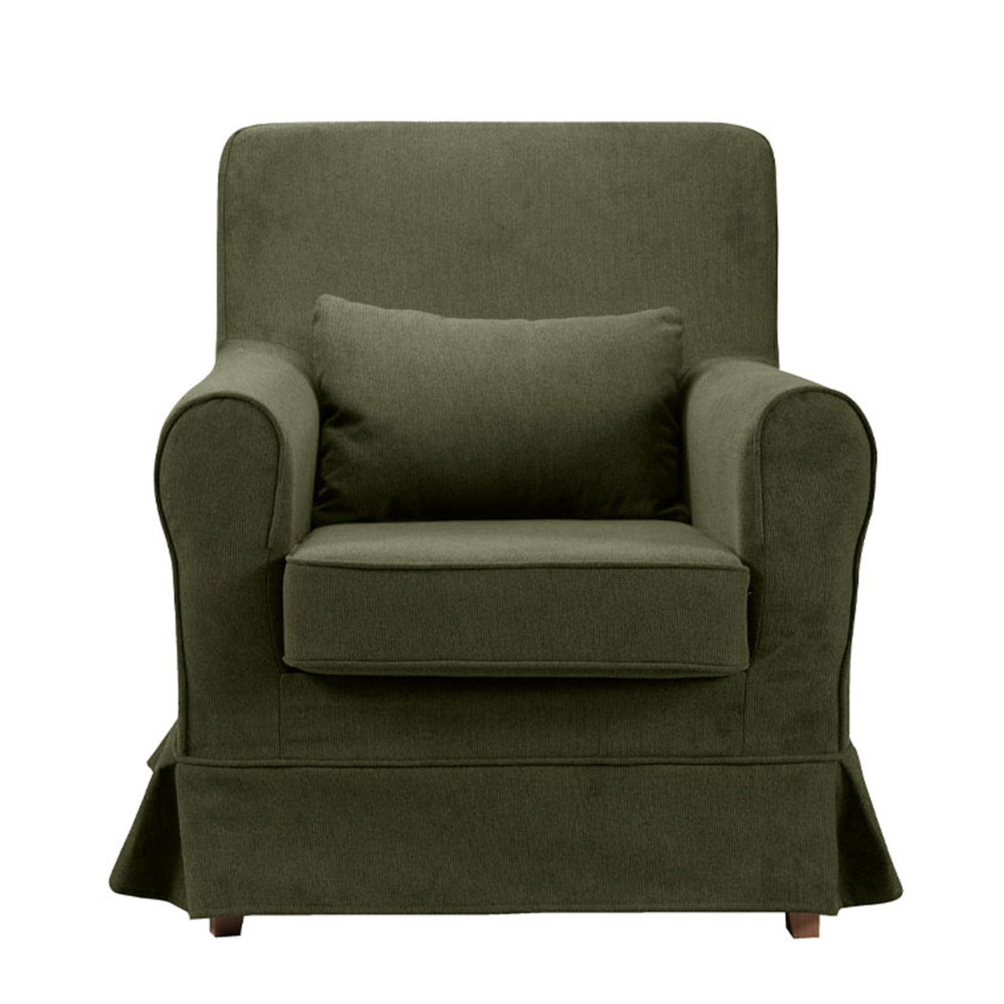 HAPPY ARMCHAIR EASY CLEAN FABRIC GREEN E1 EU