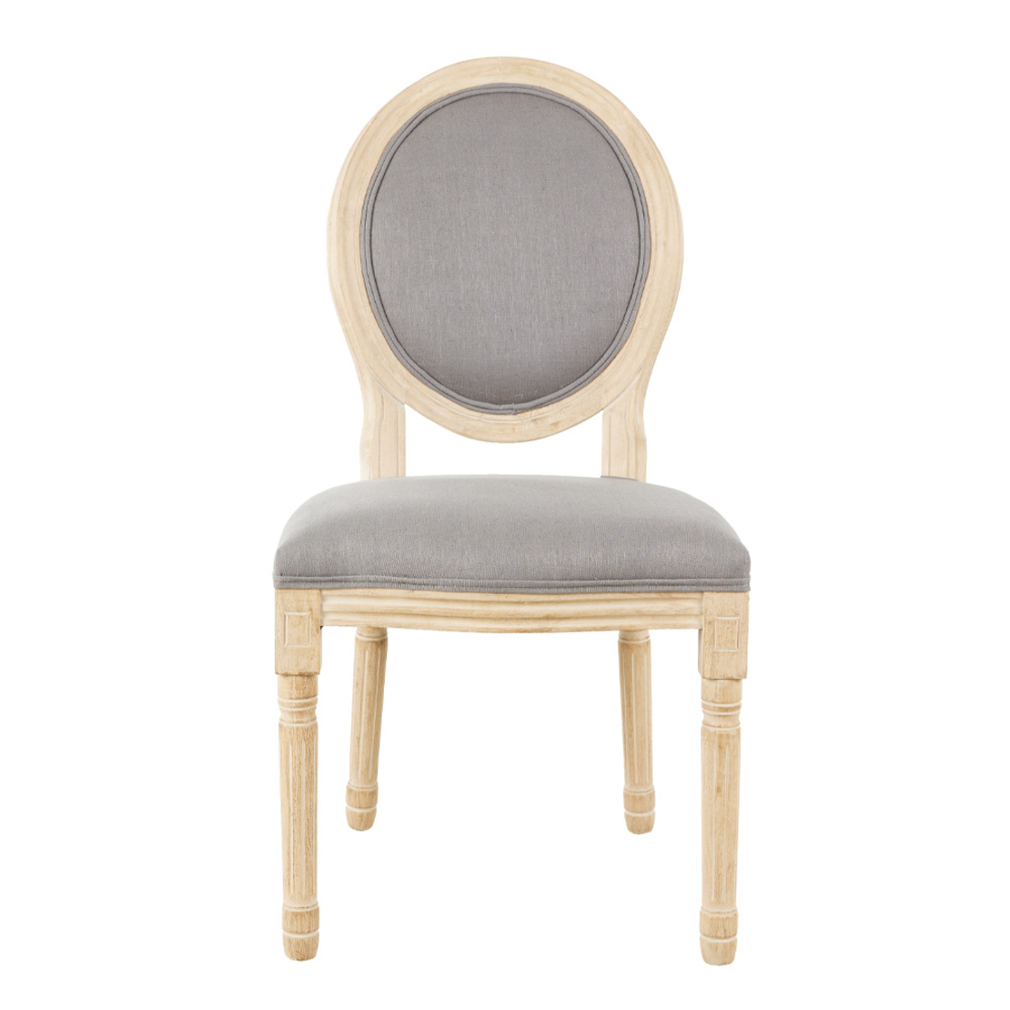 LUDOVIQUE CHAIR WOOD BIRCH GREY WOOD RUBBERWOOD NATURAL PRC