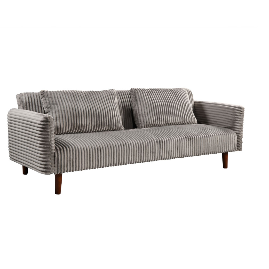 COTTLE SOFA BED 3SEAT FABRIC GREY LIGHT E1 PRC