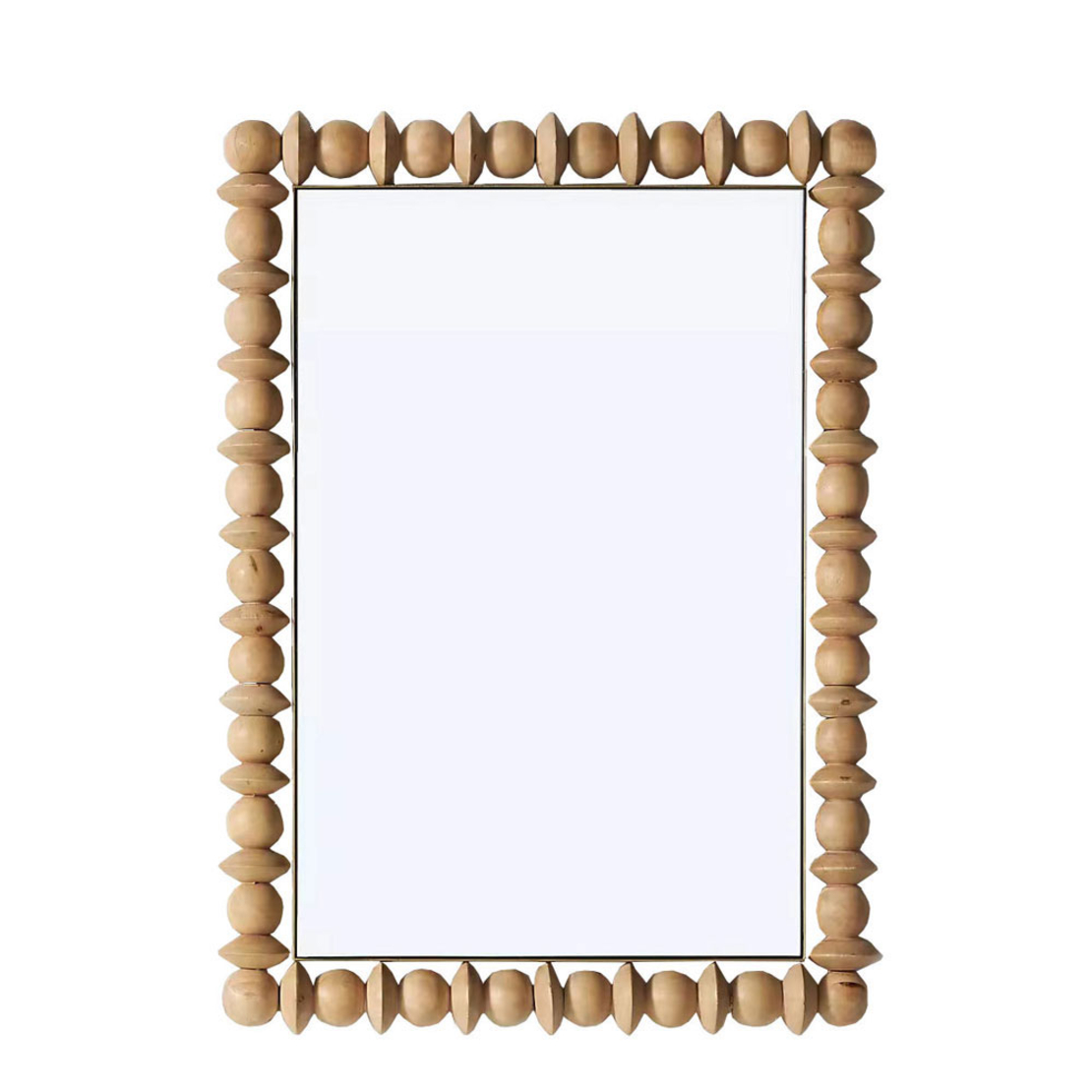 INDIANA MIRROR WOOD NATURAL 66xH90cm E1 PRC