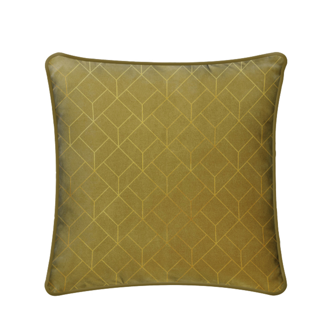 BRILLO DECOR CUSHION VELVET GOLD 45x45cm PRC