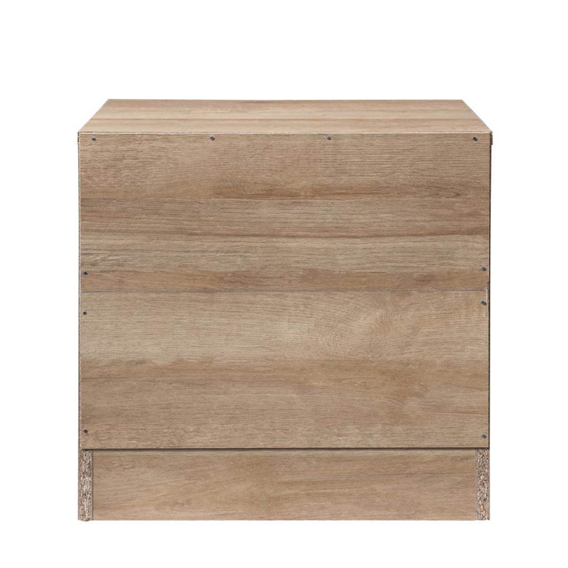POLO NIGHTSTAND 2DRAWERS CHIPBOARD WITH MELAMINE CARTA OAK E1 MY