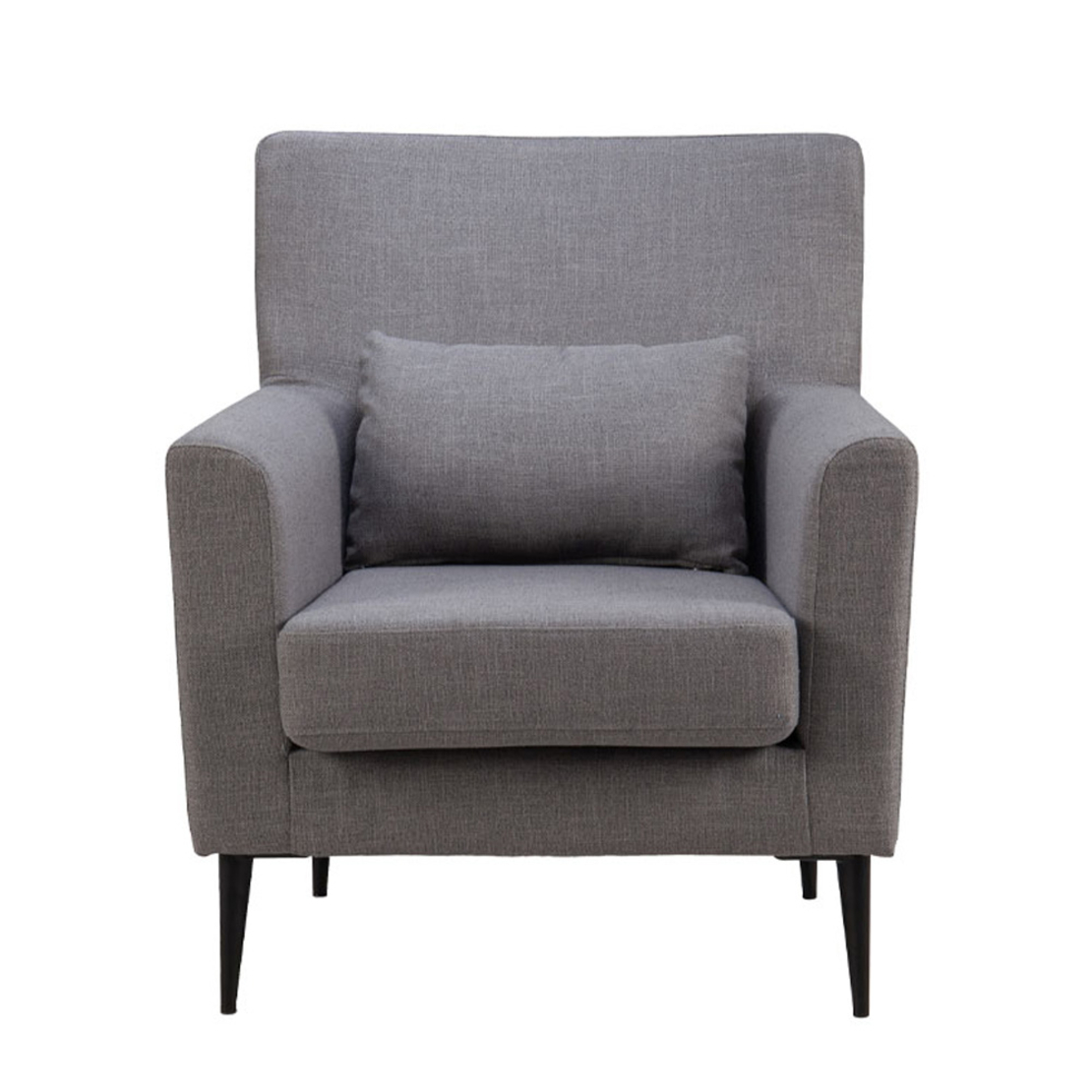 ALL TIME ARMCHAIR EASY CLEAN FABRIC GREY E1 EU