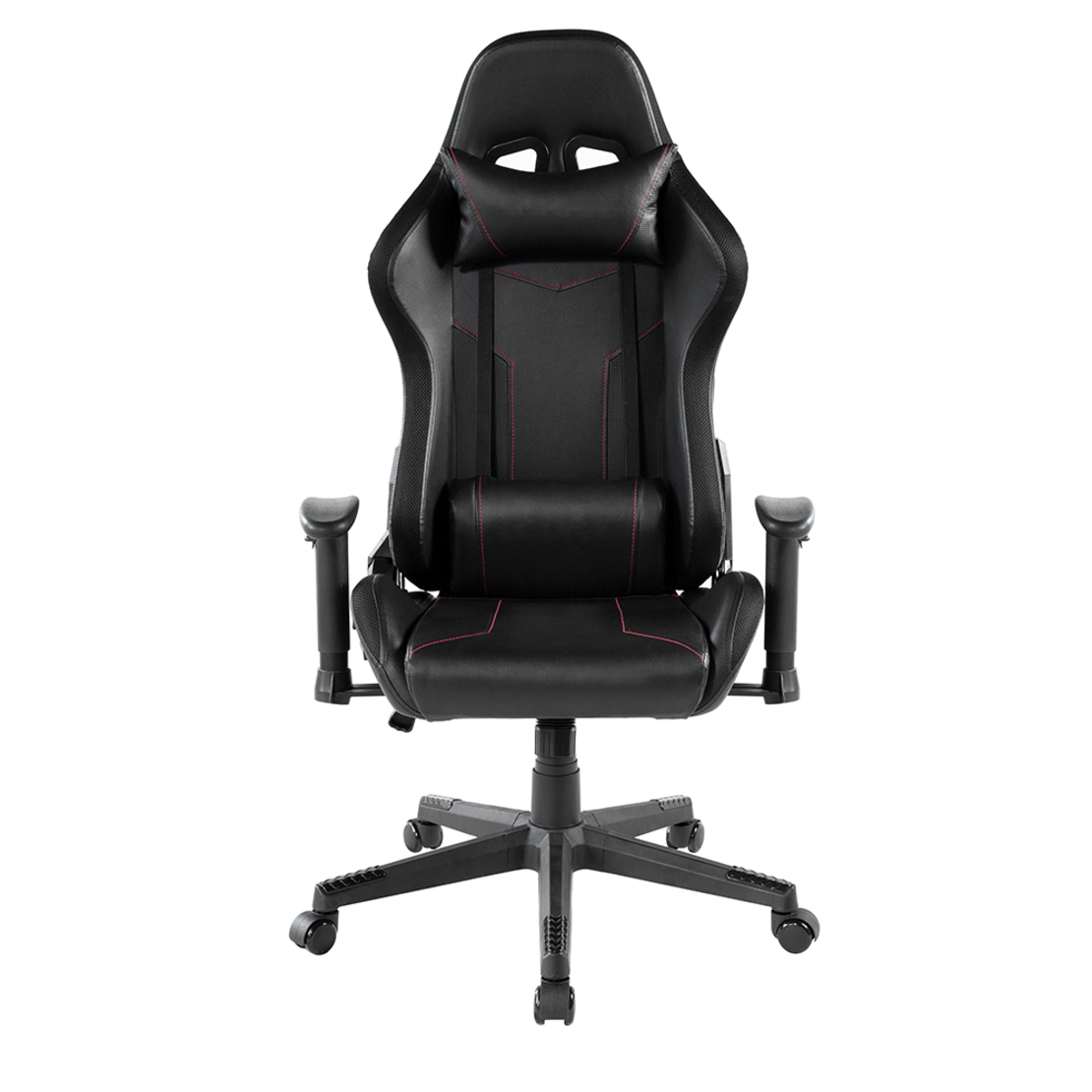 MAXIMUS GAMING CHAIR DESK FABRIC BLACK NYLON METAL 51x74xH135cm PRC