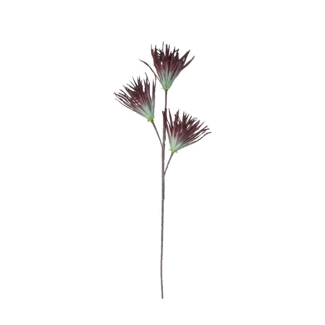 CERVEN 4 ARTIFICIAL FLOWER EVA FOAM BORDEAUX GREEN