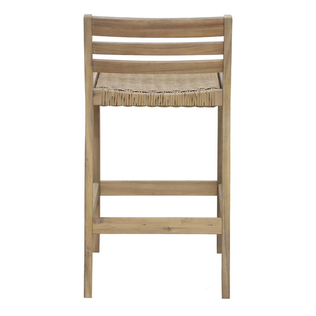 TOUJOUR STOOL BAR WOOD ACACIA NATURAL 53x45xH87cm