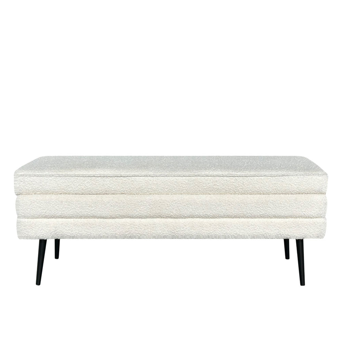 SLICES STOOL FABRIC WHITE BLACK E1 PRC