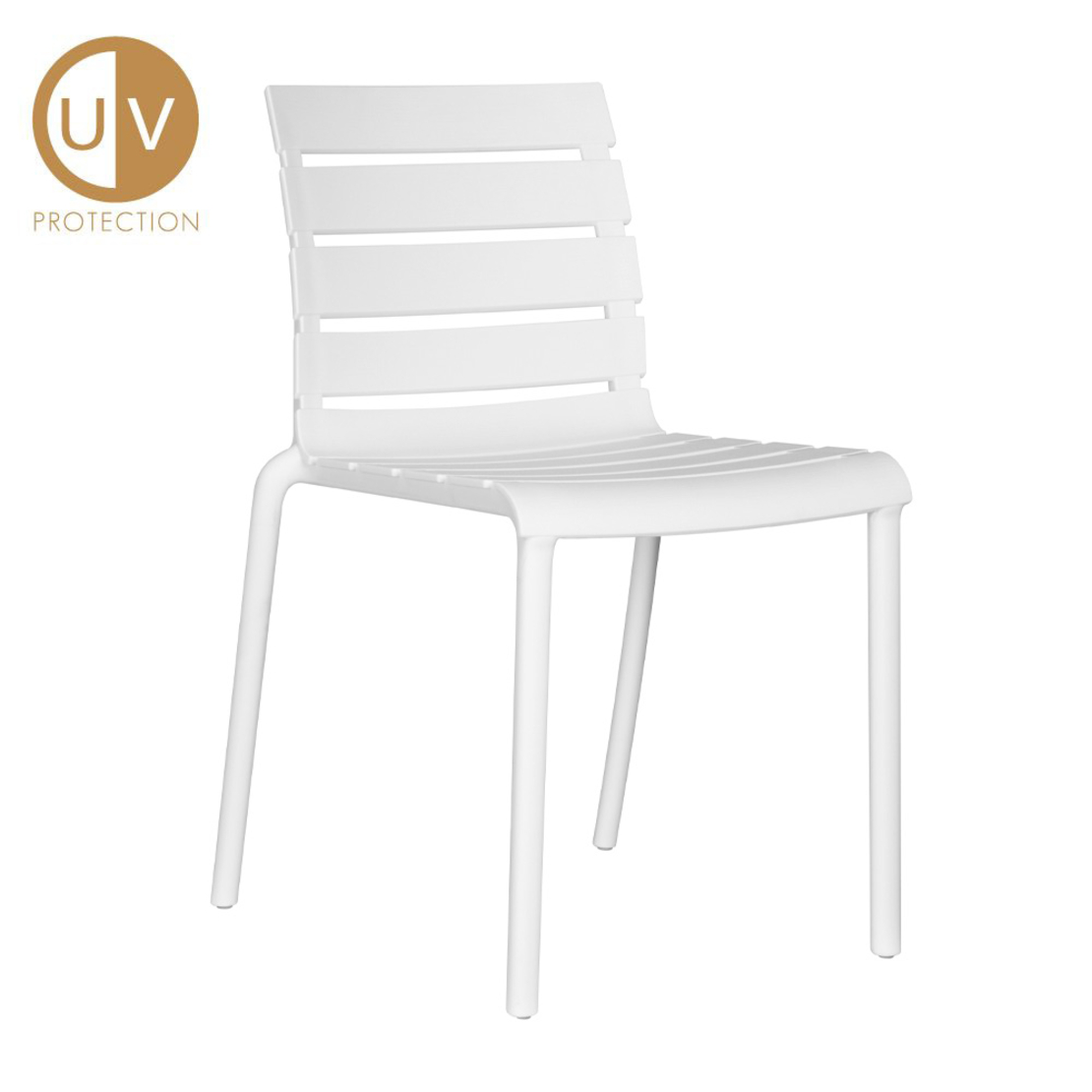 HORIZONTAL CHAIR PP WHITE PRC