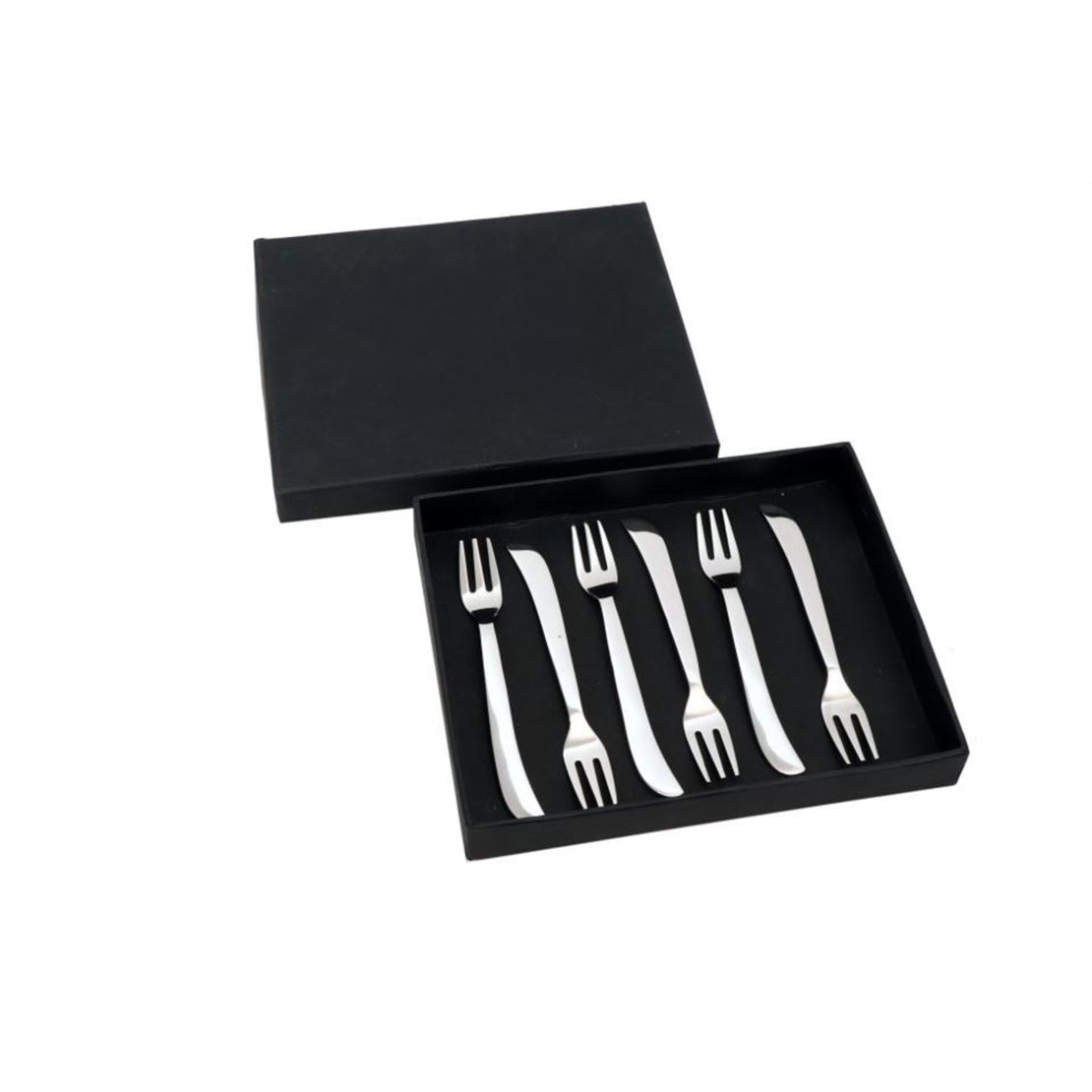 CURVE FORK STEEL SILVER 13x2xH1cm IN