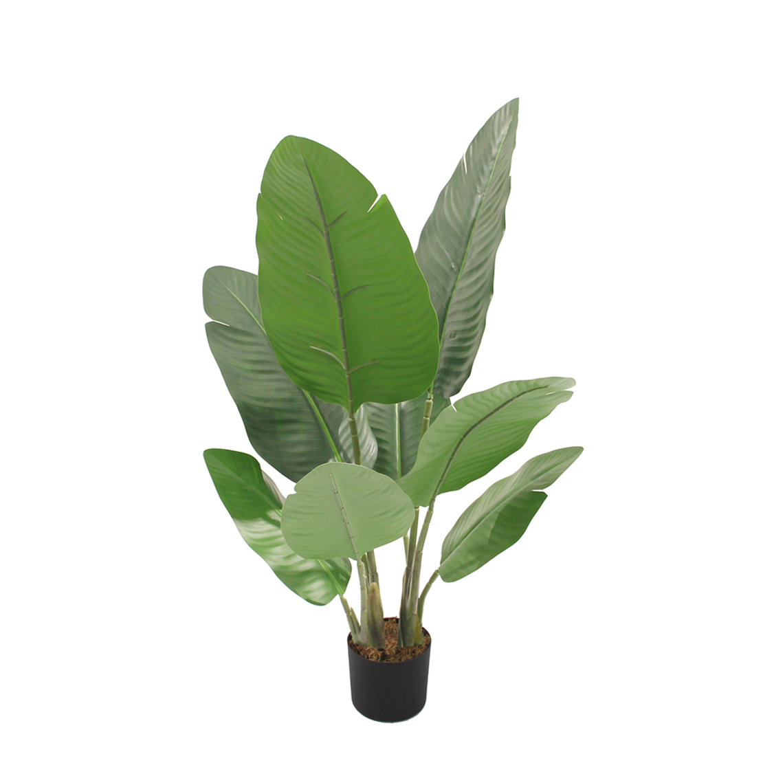 BANANA ARTIFICIAL PLANT IN POT PEVA GREEN H75cm PR