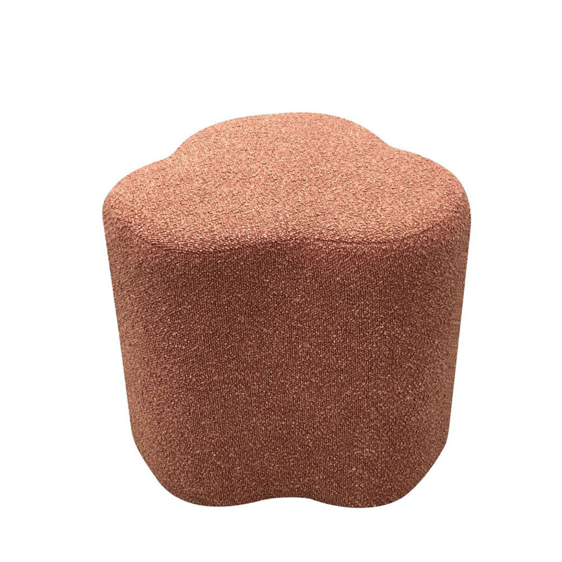 DAISY STOOL FABRIC REDDISH BROWN E1 PRC