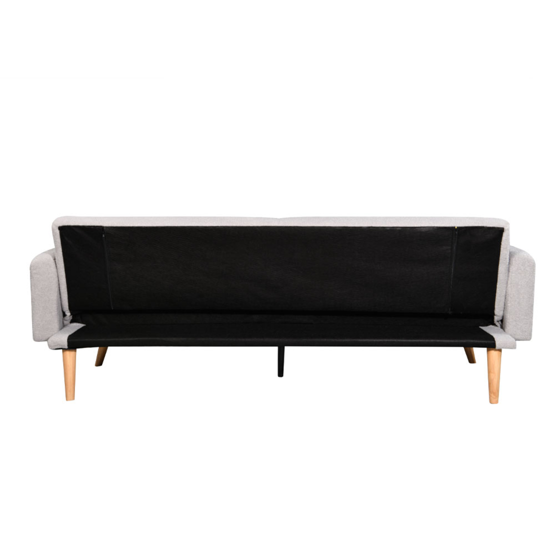 PANTA SOFA BED 3SEAT FABRIC GREY LIGHT E1 PRC