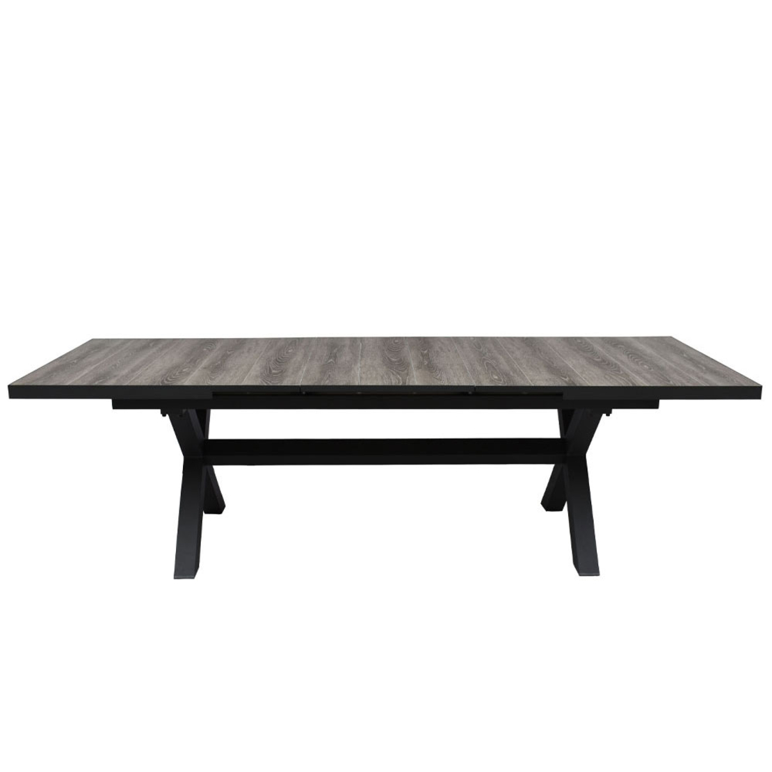SORPRESA TABLE ALUMINIUM GREY GREY DARK 202x101xH7