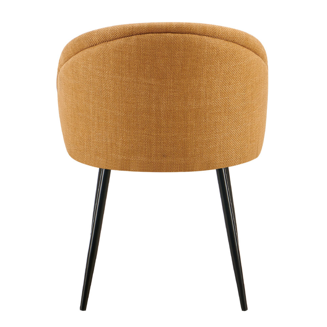 FIGARO CHAIR ARMCHAIR FABRIC YELLOW METAL BLACK E1 PRC