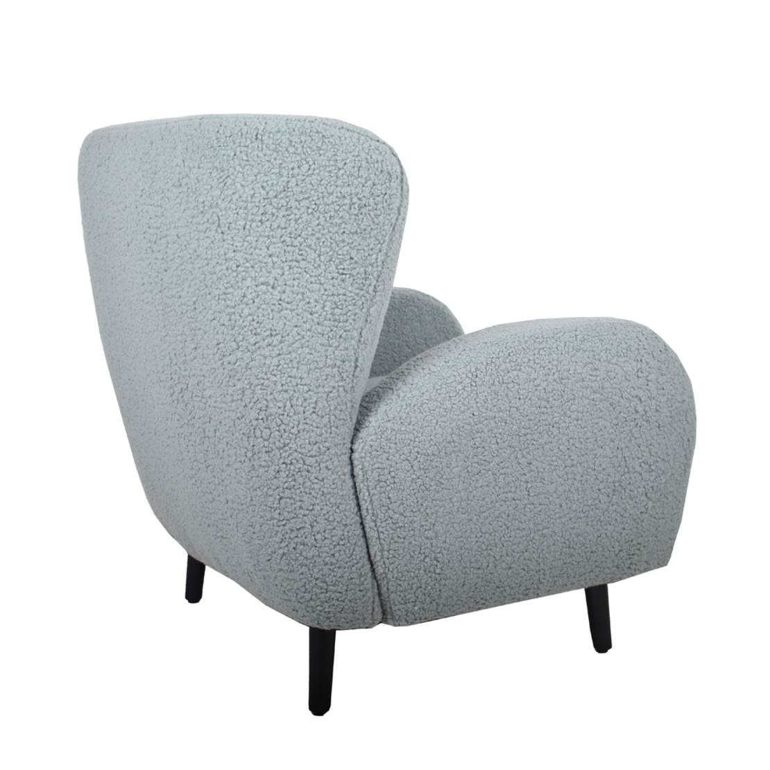 ONE & ONLY ARMCHAIR FABRIC MINT WOOD BLACK E1 PRC