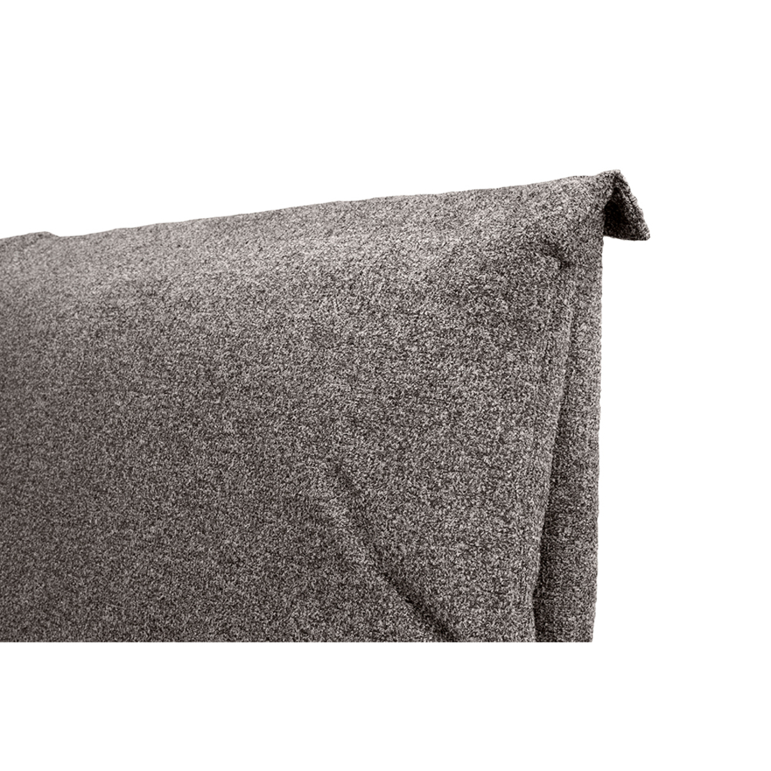 MOUSSE HEADBOARD AND BASE FABRIC WOOD PINE ANTHRACITE CHIPBOARD E1 GR