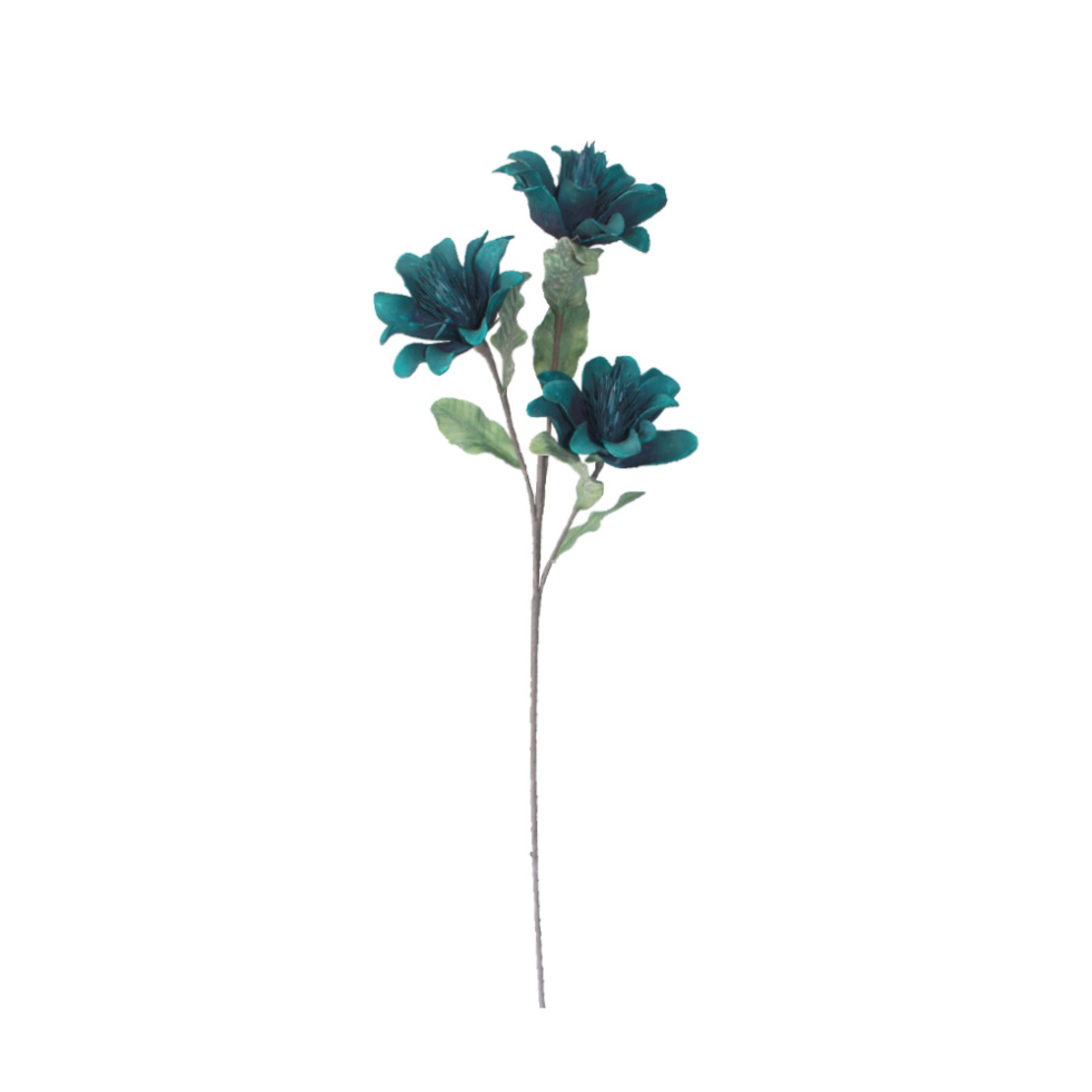 OCEANO 1 ARTIFICIAL FLOWER EVA FOAM PETROL H99cm P