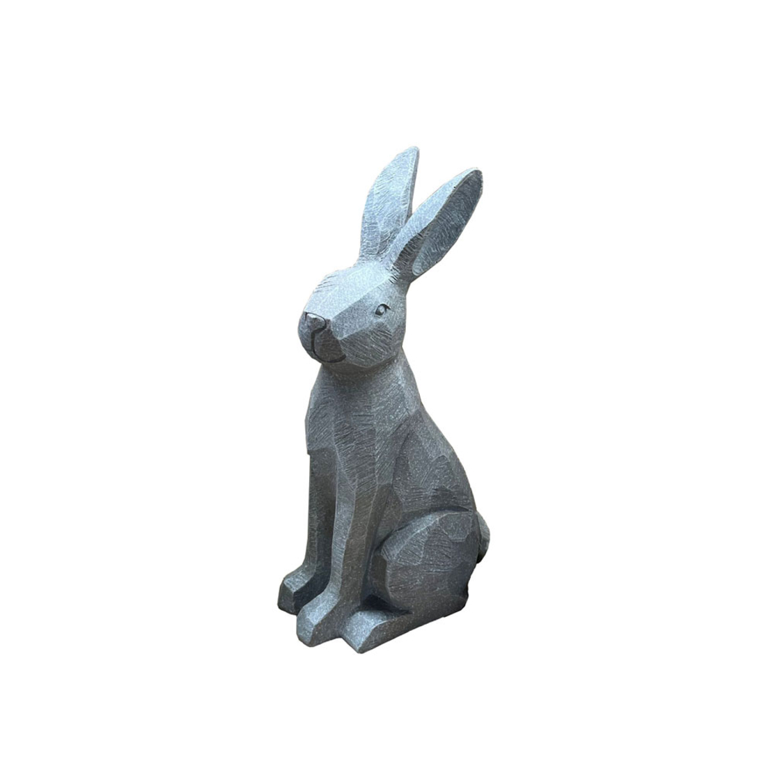 EASTER ROGER RABBIT POLYRESIN GREY 21,3x15,7xH39,5
