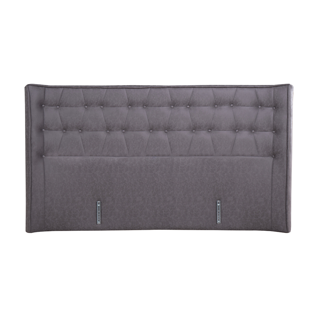 ORIGAMI BED WITH STORAGE (FOR MATTRESS 160x200cm) VELVET GREY 26-902 E1 TR
