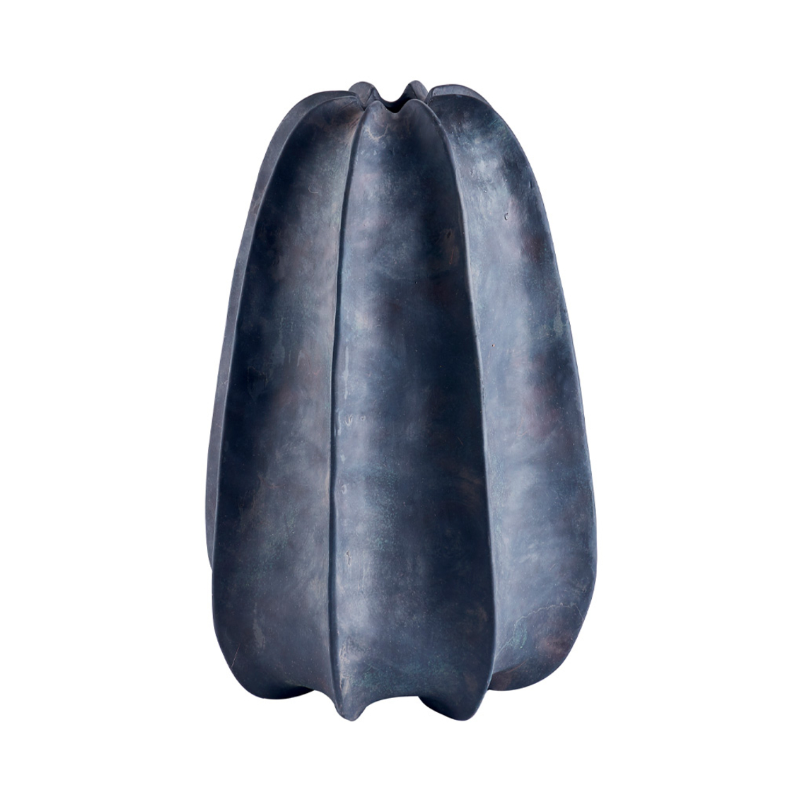 THALIS VASE CERAMIC BLACK 28x28xH42cm PRC