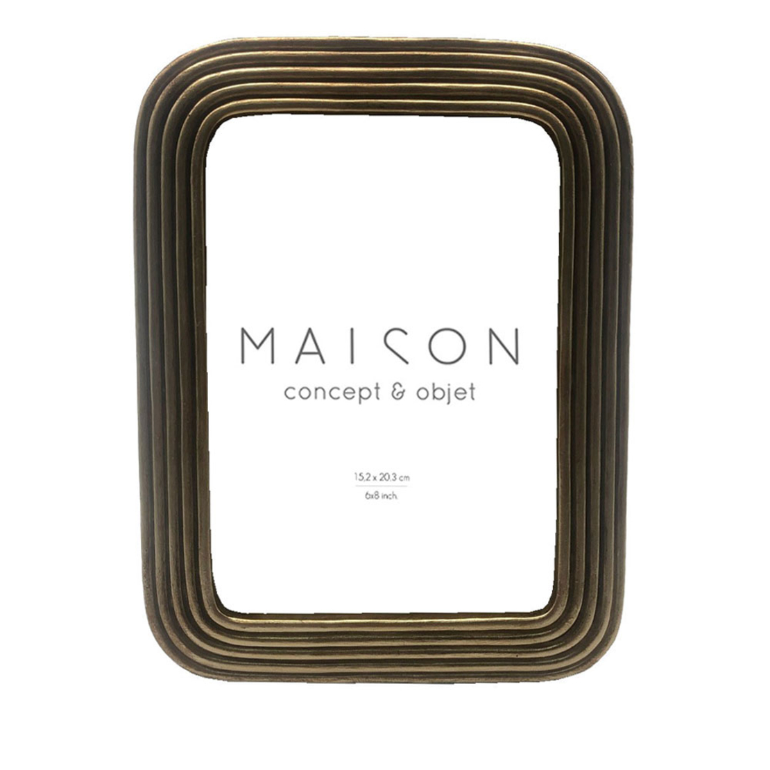 ABEL PHOTO FRAME POLYRESIN GLASS GOLD 19,5x1,8xH24